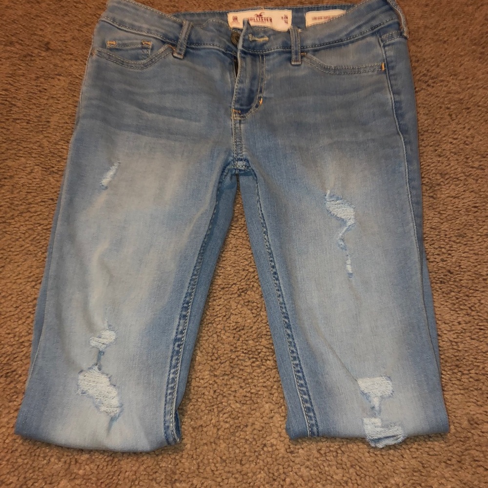 Hollister low rise jeans